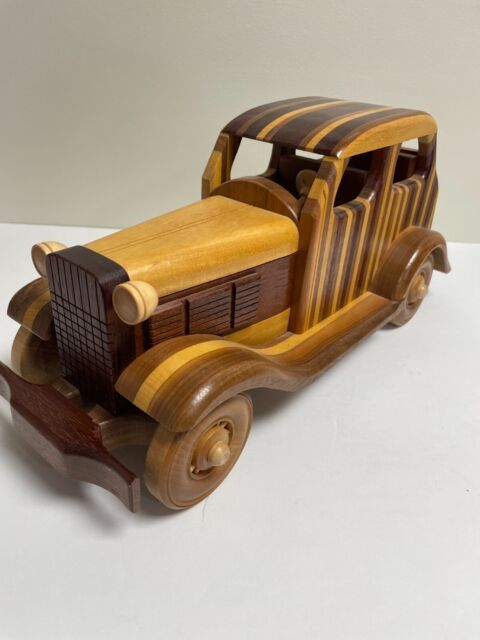 Las mejores ofertas en Fabricación de estilo contemporáneo de madera  Handmade coches diecast