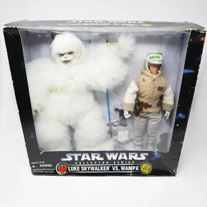 Hasbro Star Wars The Kenner 1997 colección Luke Skywalker vs. Wampa sin precio en caja - Imagen 1 de 8