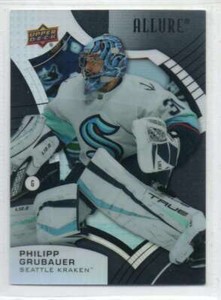 Philip Grubauer 2021-22 Upper Deck Allure #92 Black Rainbow {0310