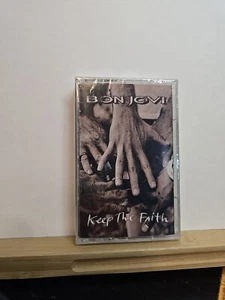 Bon Jovi Cassette Tape : Keep the Faith : 1992 PolyGram Records - Sealed - Picture 1 of 2
