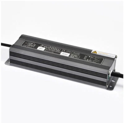 24V 200W Waterproof Power Supply Adapter Transformer Driver for LED Lights IP67 - Image 1 of 2