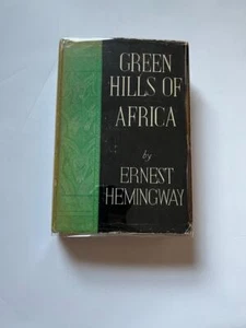 Ernest Hemingway Green Hills of Africa 1st Ed 1st Printing 1935 - Imagen 1 de 12
