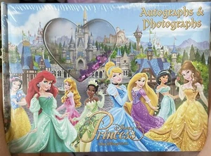 Walt Disney World Parks Princess Autograph Book and Photo Album 25 Slot - Picture 1 of 3