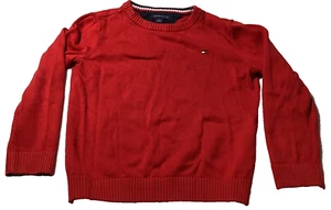 Tommy Hilfiger, Red Long Sleeve Sweater, Size S/P (6-7) - Picture 1 of 6