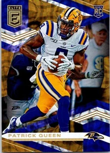 2020 Panini Donruss Elite Gold FOTL /10 Patrick Queen #143 Rookie RC A226 - Picture 1 of 2
