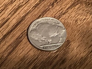 1917  BUFFALO NICKEL  Partial Collar - Picture 1 of 4