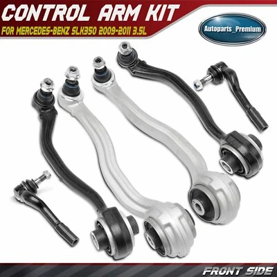 New 6x Front Control Arm w/ Ball Joint & Tie Rod End for Mercedes-Benz C230 C320 - Image 1 of 4