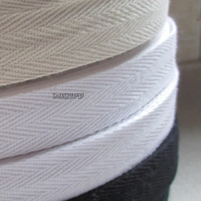 45M Cotton Binding Tape Bias Ribbon Strap Sewing Craft Webbing Trimmings DIY Hot - Image 1 of 4