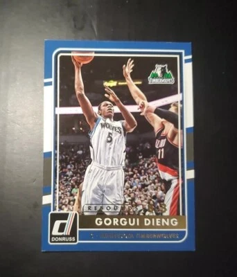 2015-16 Donruss # 1 Gorgui Dieing Serial #12/ 83 - Image 1 of 4