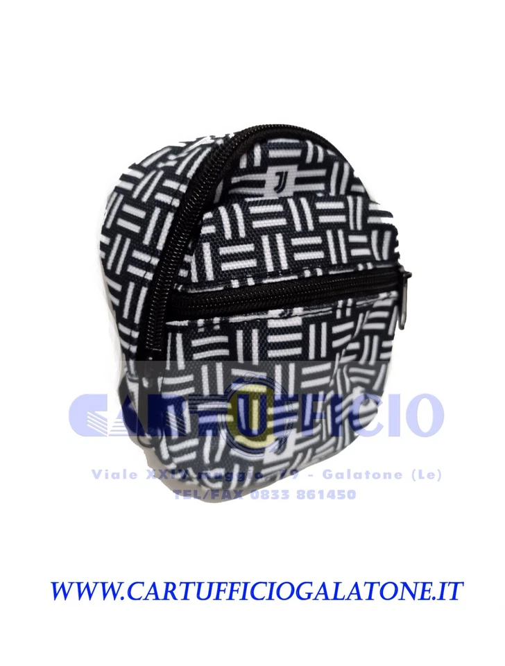Zainetto Mini Portachiavi Ufficiale Juventus con Accessori Distribuzione Seven® - Immagine 1 di 1