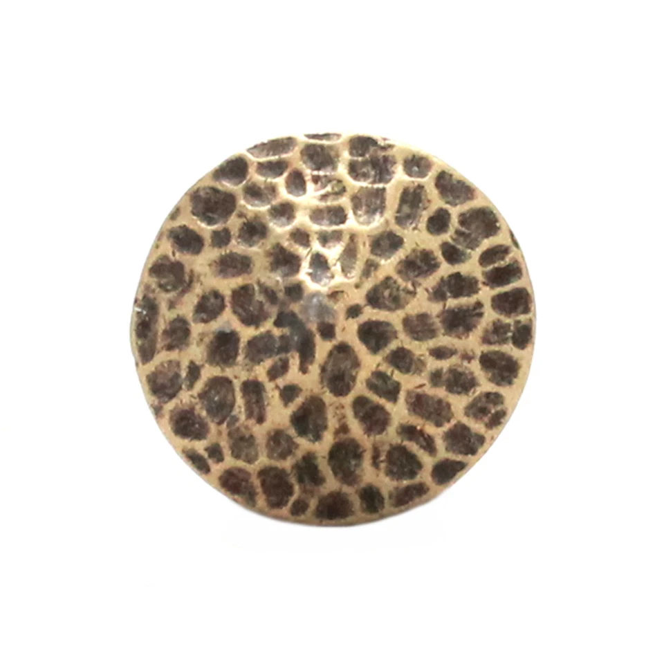 Black Smith Cone Concho Antique Nickel Pewter 1" 7435-21 Made in USA