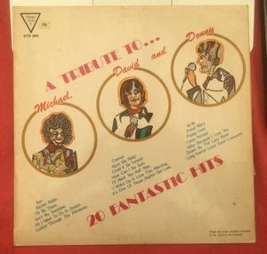 Alan Caddy "A Tribute To ..Michael, David & Donny" 12" 33RPM Vinyl LP (1973) EX - Picture 1 of 7