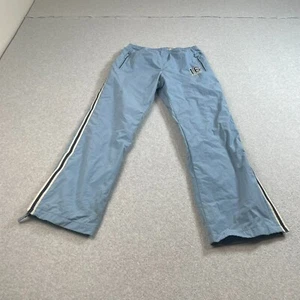 Vintage Abercrombie & Fitch Track Pant Men M Blue Side Stripe Zip Leg Y2K READ - Picture 1 of 13