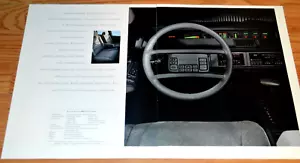 1986 PONTIAC 6000 STE INTERIOR COCKPIT ORIGINAL DEALER ADVERTISEMENT PRINT AD 86 - Picture 1 of 2