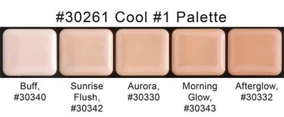 Paleta de bases Graftobian HD Glamour Crème, genial #1 Foto 1 de 2