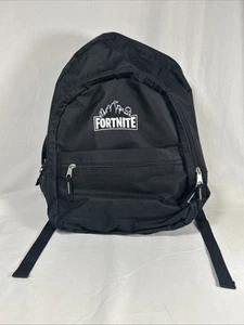 Fortnite Embroidered 17"H (14"W) Unisex Backpack Black - School Book Bag - Picture 1 of 5