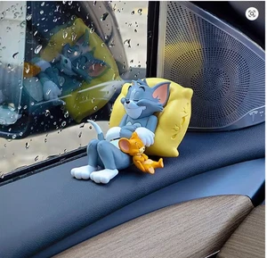 Auto Deko Niedlich Cartoon Auto Accessoires für Frauen Mode Innenraum Armaturenbrett Deko - Bild 1 von 1