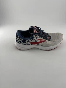 Brooks Launch 6 Old Glory US Flag Print Athletic Sneakers Men’s Size 10M - Picture 1 of 8