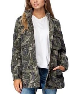 Rip Curl Womens 10 ANORAK SHERPA Lined JACKET COAT - GJKAA1 Olive Rrp $159.99 - Picture 1 of 11