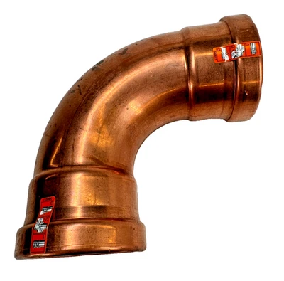 Viega ProPress 20628 XL-C 3" (PxP) 90-Degree Elbow Copper Press Fitting - Image 1 of 4