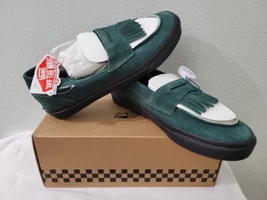 673333-0001 Arihara Miyuki Vans Loafer Green White Black (Men's) Mens US Size 8 - Picture 1 of 8