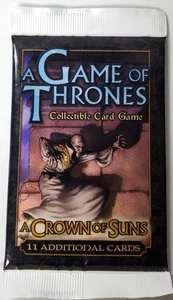 A GAME OF THRONES CCG A CROWN OF SUNS BOOSTER PACK Fantasy Flight Games - Picture 1 of 2