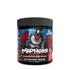 Madness Pre-Workout - Rocket Pop (30 Servings) - Picture 1 of 3
