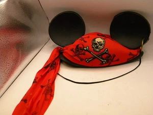 Sombrero Orejas Mickey Mouse Capitán Jack Sparrow Capitán Piratas del Caribe Parques Disney - Imagen 1 de 5