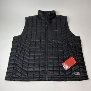 The North Face Men's ThermoBall Trek Vest Size 2XL TNF Black Packable XXL Logo