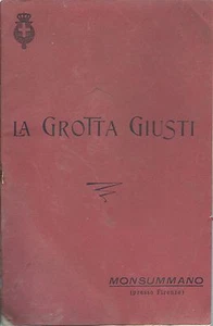 La Grotta Giusti Monsummano presso Firenze - Brochure 1905 Stabilimento termale - Picture 1 of 1