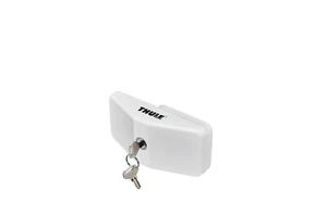 Cierre Seguridad Thule Door Lock Blanco Llaves Cerradura Autocaravana Puerta - Imagen 1 de 6
