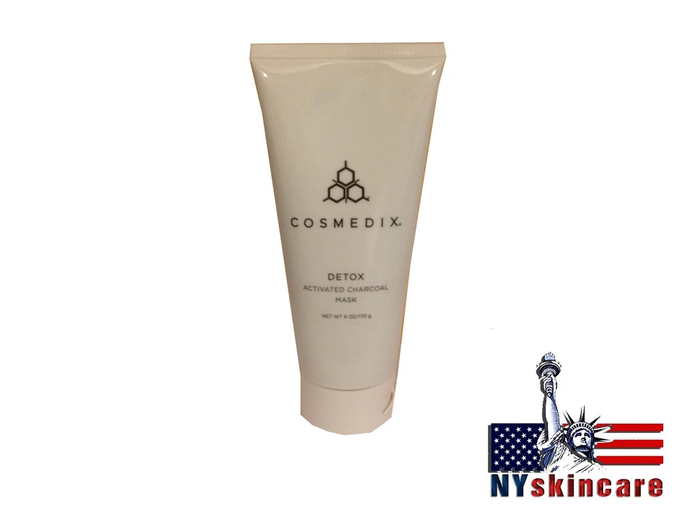 Cosmedix Detox Activated Charcoal Mask 6oz/170g Brand New - Image 1 of 1
