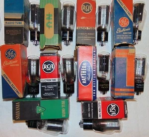 TEN NOS NIB 5X4G TUBES HIGH GRADE HANGING FILEMENT TUNGSOL NATIONAL ARCTURUS 5X4 - Picture 1 of 6