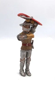 Schleich Mundo de Caballeros SOLDADO A PIE Escudo Sobre Cabeza 70058 Flor Roja De Lis - Imagen 1 de 4