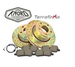 RANGE ROVER SPORT 3.6 TDV8 L320 PERFORMANCE FRONT BRAKE DISCS, PADS SET 2005-09 - Picture 1 of 1
