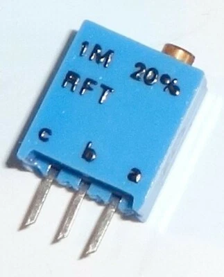 Trimming Potentiometer Poti 1Mohm ... RFT ... 20-Piece - Image 1 of 3