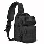 REEBOW GEAR Tactical Sling Bag Pack Military Rover Shoulder Sling Backpack Bag N