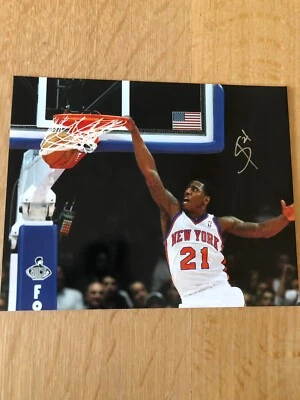Iman Shumpert Autograph On 8 By 10 Glossy Photo NBA Foto 1 de 2