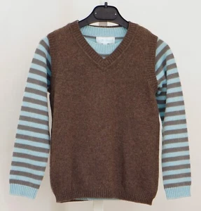 $249 NEW LUXURIOUS Marie Chantal Blue Boy's Cashmere Sweater Set 5 - Picture 1 of 11