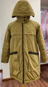 Jacke Gr. S leichte lange Jacke mit Kapuze Damen Outdoor Bench Beige - Bild 1 von 4
