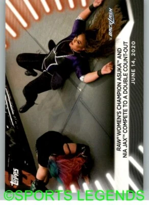 2021 WWE Women's Division #27 Nia Jax Asuka - Image 1 of 2