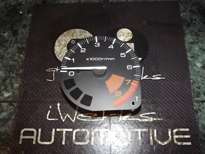 OEM 93-97 Honda Civic Del Sol Si SR2 dash gauge cluster tach tachometer 6800 RL - Image 1 of 4