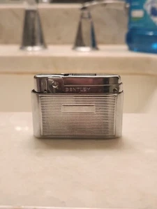 Vintage Bentley Silver Tone Lighter - Picture 1 of 5