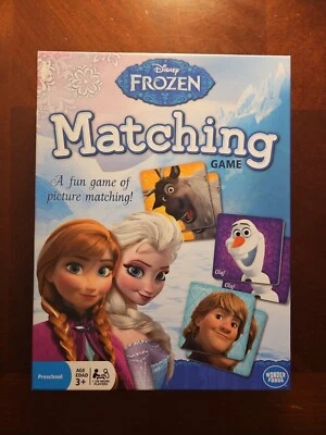 Replacement Memory Match Cards Disney Frozen Matching Game Wonder Forge Tiles - Image 1 of 4
