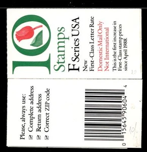 STATI UNITI - Libretto - 1991 - Copertina bianca "Tulipano" - Libretto da $ 2,90 - Imagen 1 de 1