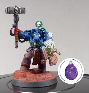 Warhammer 40k Marine, Brother Frere Heroes, Victorno Terminator, Hammer, Shield - Imagen 1 de 2