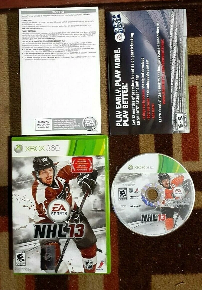 NHL 13 (Microsoft Xbox 360, 2012) VG Shape & Tested - Image 1 of 1