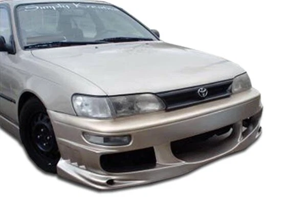 For 1993-1997 Corolla Geo Prizm Duraflex Bomber Front Bumper Cover - 1 Piece - Imagem 1 de 4