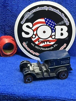 Hot Wheels 1969 Redlines Ford Police Paddy Wagon 1:64 Diecast USED VG Cond - Image 1 of 4