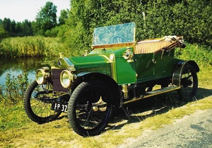 Postal vintage de coche clásico Swift 1913 BS.37 - Imagen 1 de 2